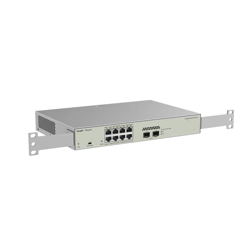 Switch Capa 2 Ruijie RG-NBS3100-8GT2SFP-P-V2 8 Puertos Gigabit PoE+ 2 SFP 5