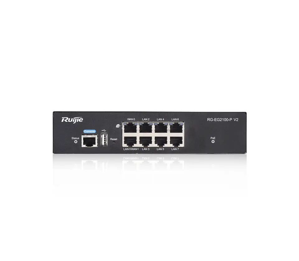 Router Gateway Ruijie RG-EG2100-P V2 8 Puertos Gigabit PoE+ Cloud 1