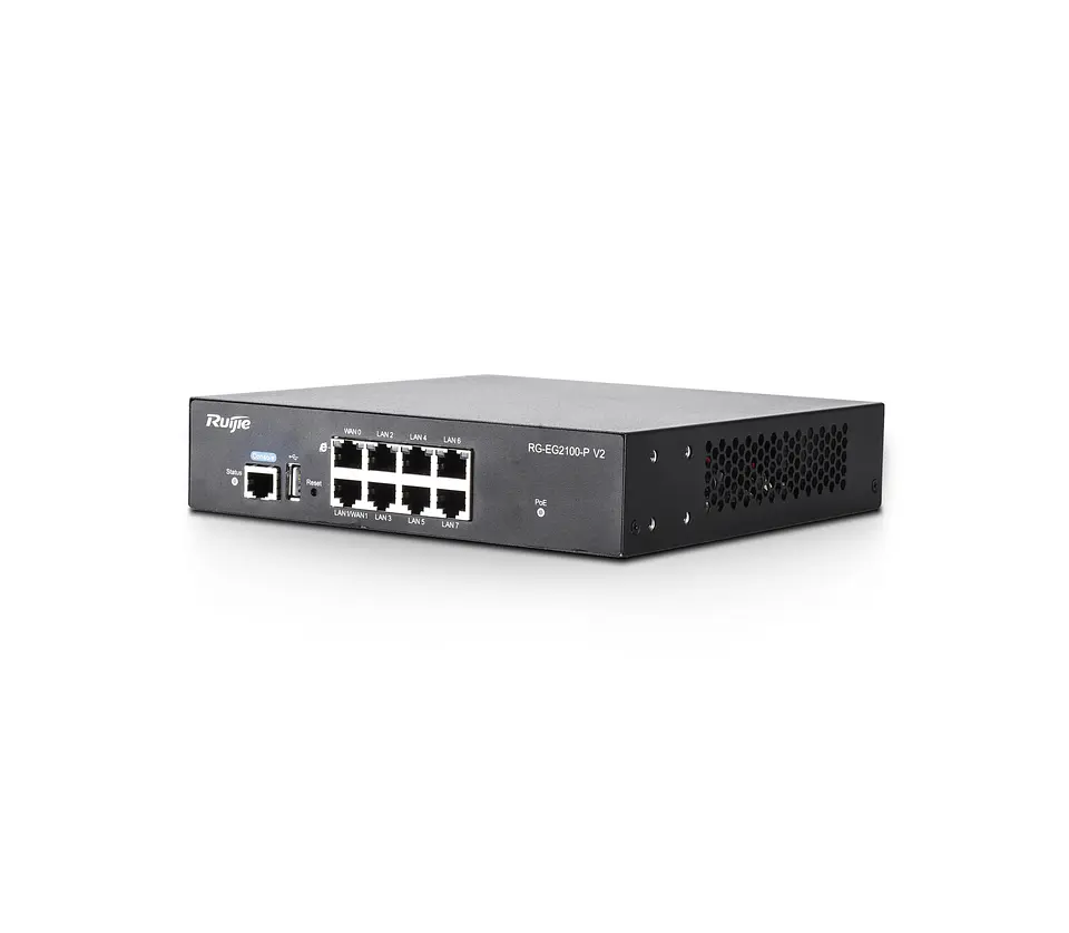 Router Gateway Ruijie RG-EG2100-P V2 8 Puertos Gigabit PoE+ Cloud 3