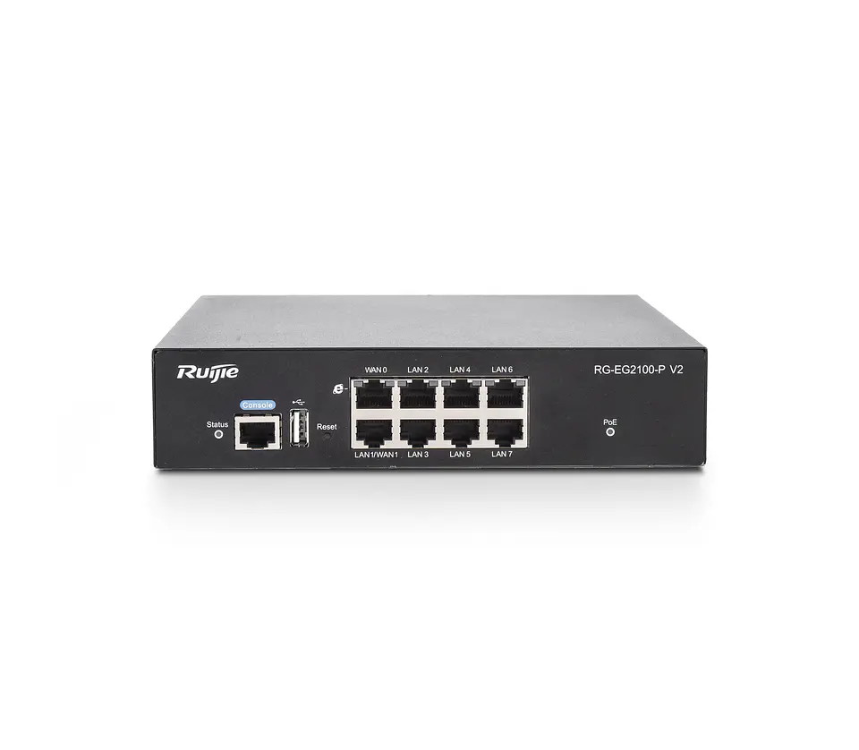 Router Gateway Ruijie RG-EG2100-P V2 8 Puertos Gigabit PoE+ Cloud 4