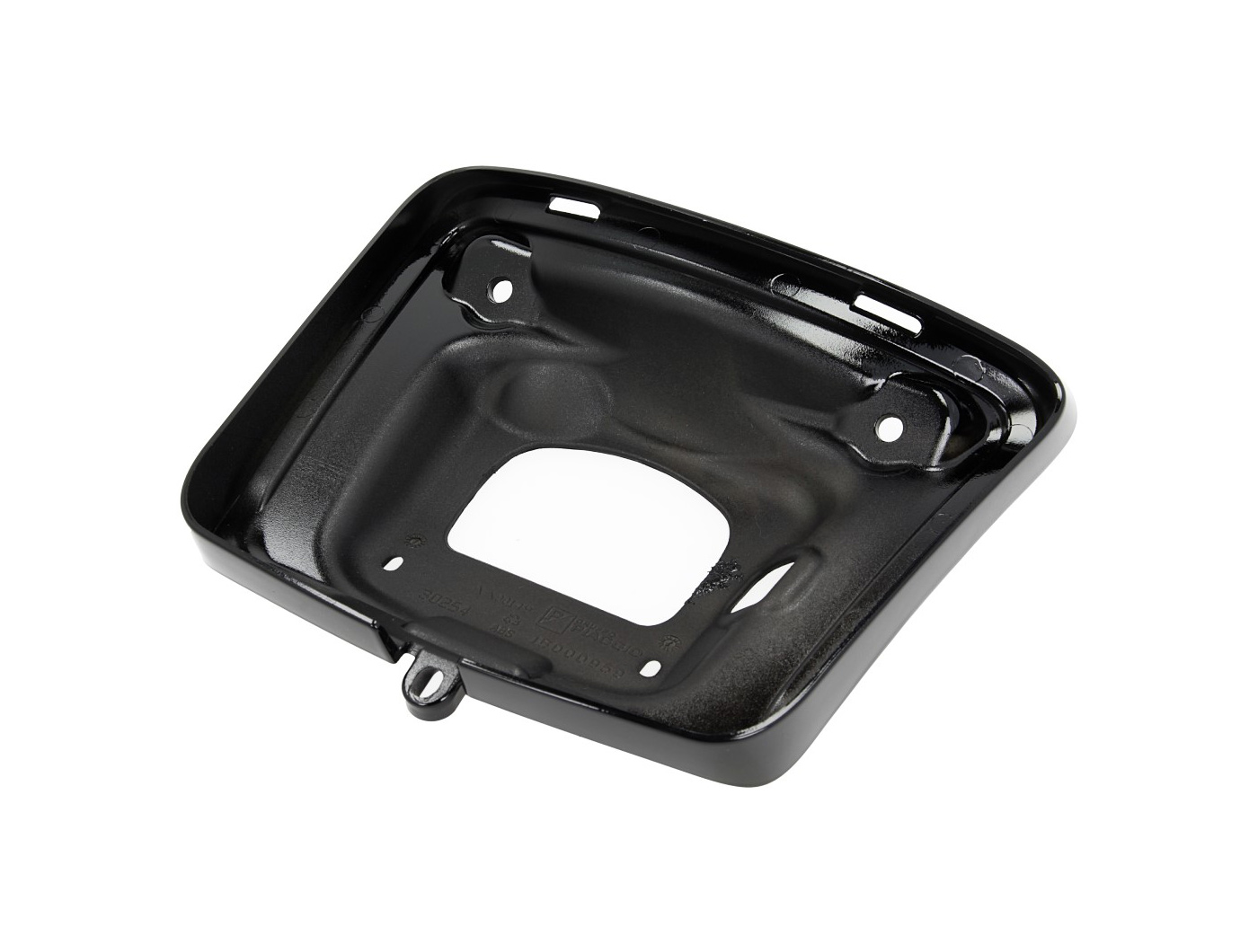 BISEL FOCO TRASERO NEGRO BRILLANTE VESPA