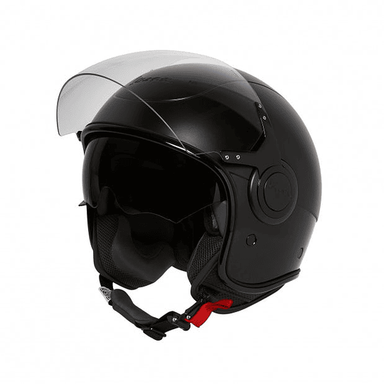 CASCO ABIERTO VESPA VJ DOBLE BLACK