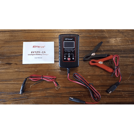 Mantenedor de baterías con conexión rápida