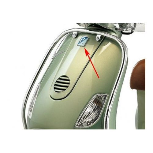 Emblem Schriftzug Kaskaden Kit Piaggio Vespa PX80-200