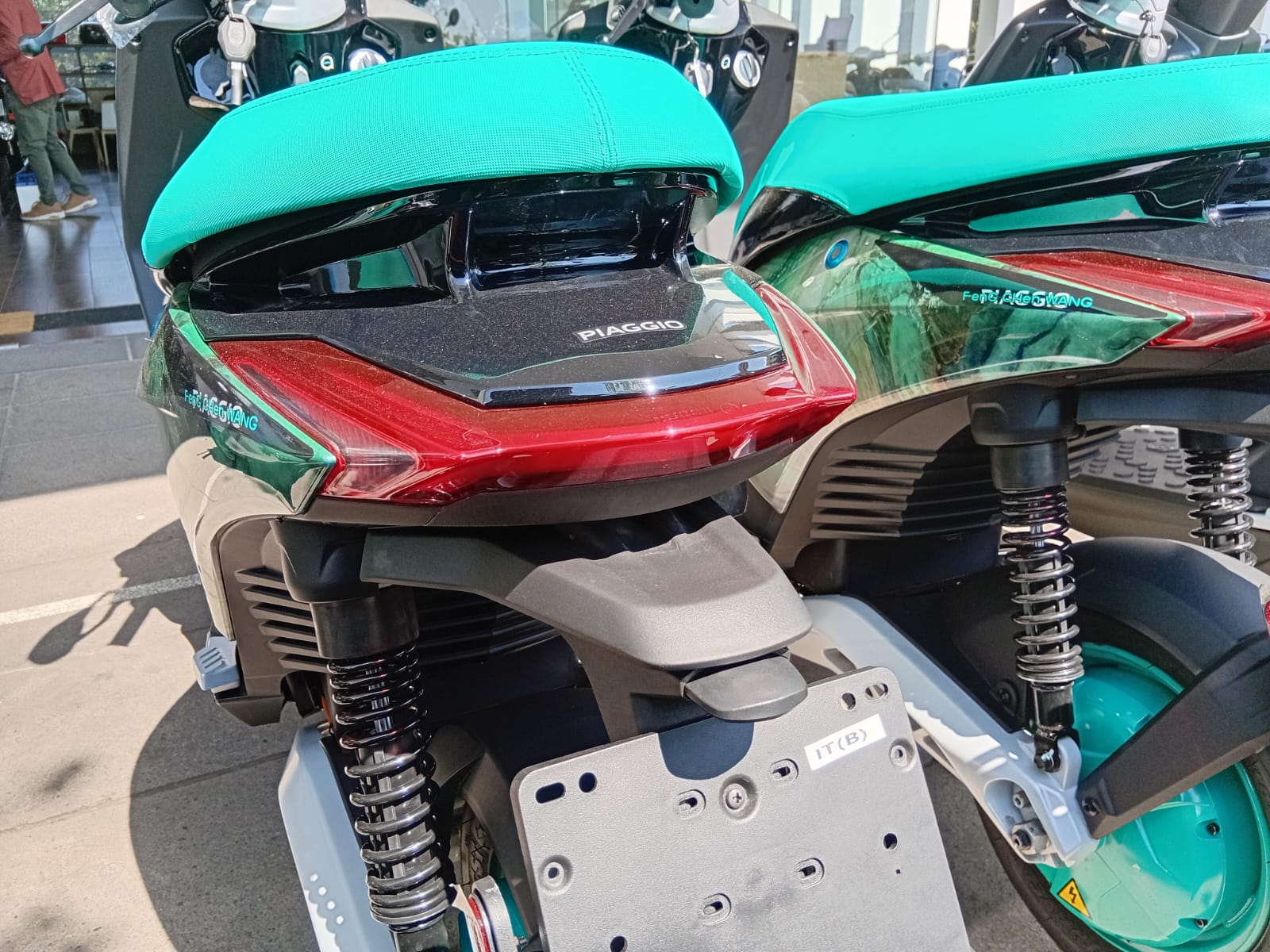 Cubierta superior trasera Piaggio One