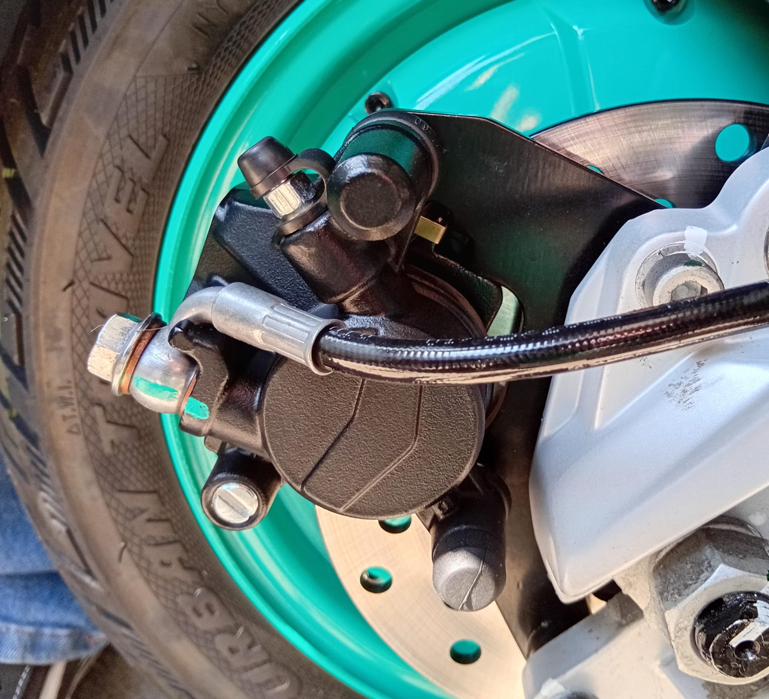 Caliper de freno trasero Piaggio One