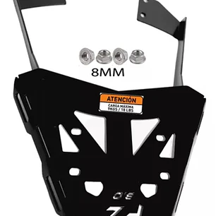Parrilla soporte para maletero