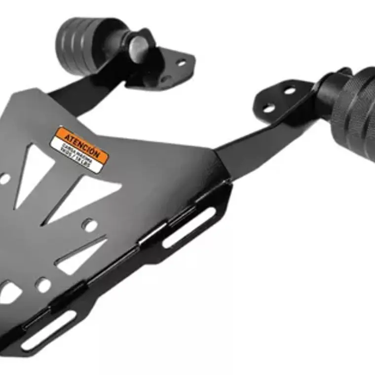 Parrilla soporte para maletero + defensas sliders  2