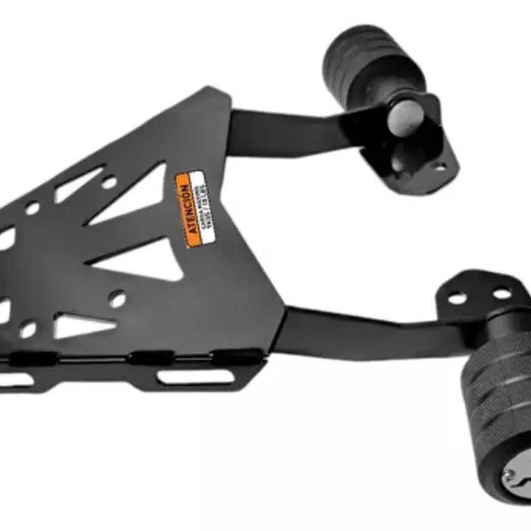 Parrilla soporte para maletero + defensas sliders  3