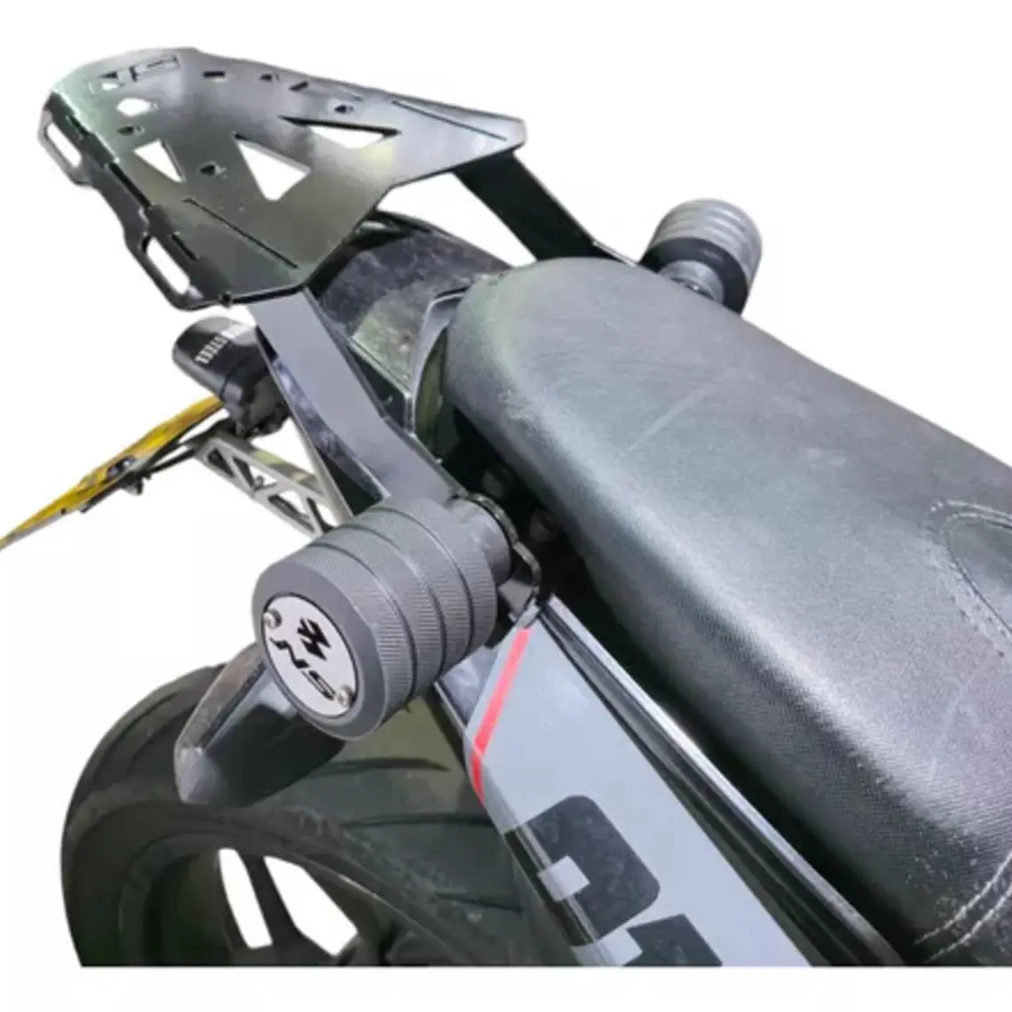 Parrilla soporte para maletero + defensas sliders  5