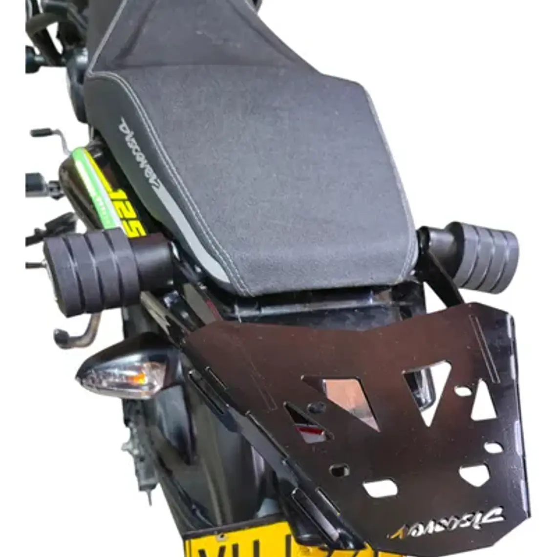 Parrilla soporte para maletero + defensas sliders  3