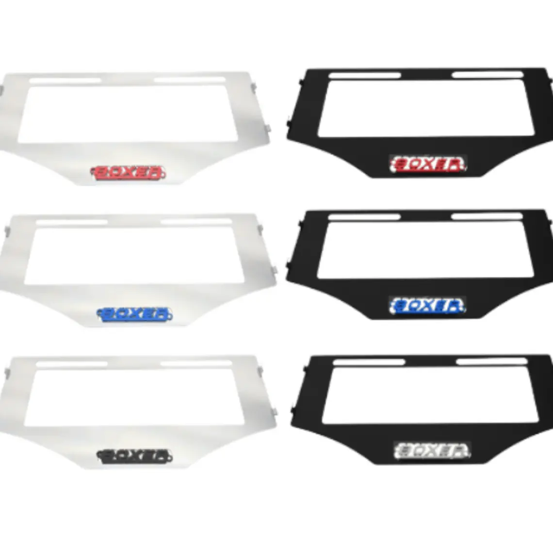 PORTA PLACA BOXER 3D 1