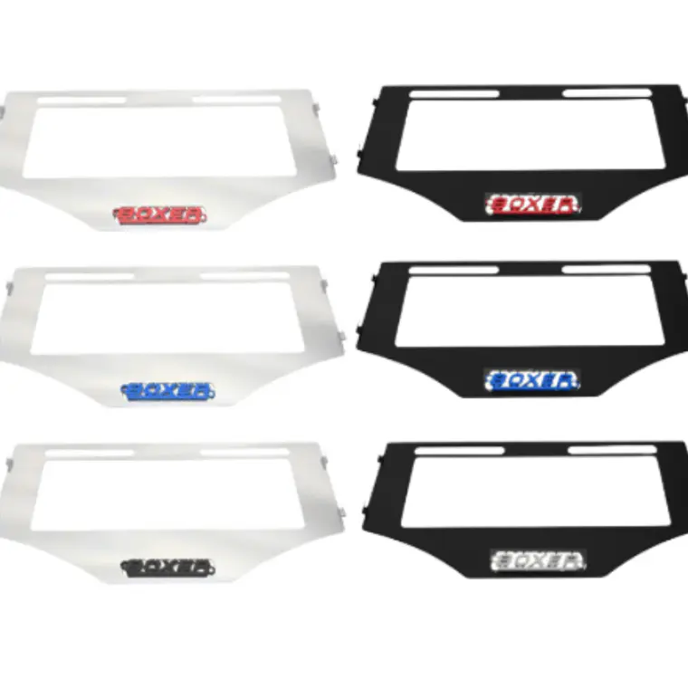 PORTA PLACA BOXER 3D 1