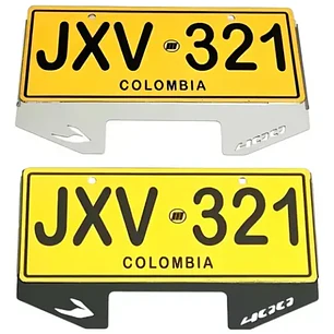 PORTA PLACA DOMINAR