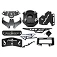 KIT DE ACCESORIOS DE LUJO PARA MOTO NS 150 NS 160 - Miniatura 2
