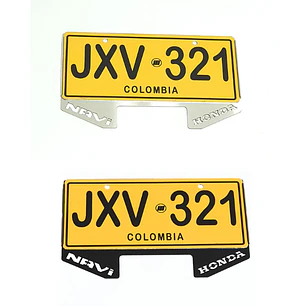 PORTA PLACA NAVI