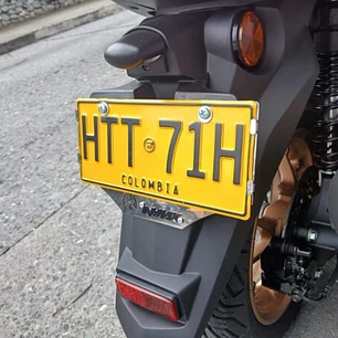 PORTA PLACAS NMAX 3D