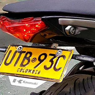 PORTA PLACA NINJA 400 Z400