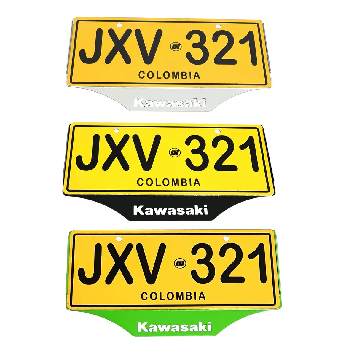 PORTA PLACA NINJA 400 Z400 1