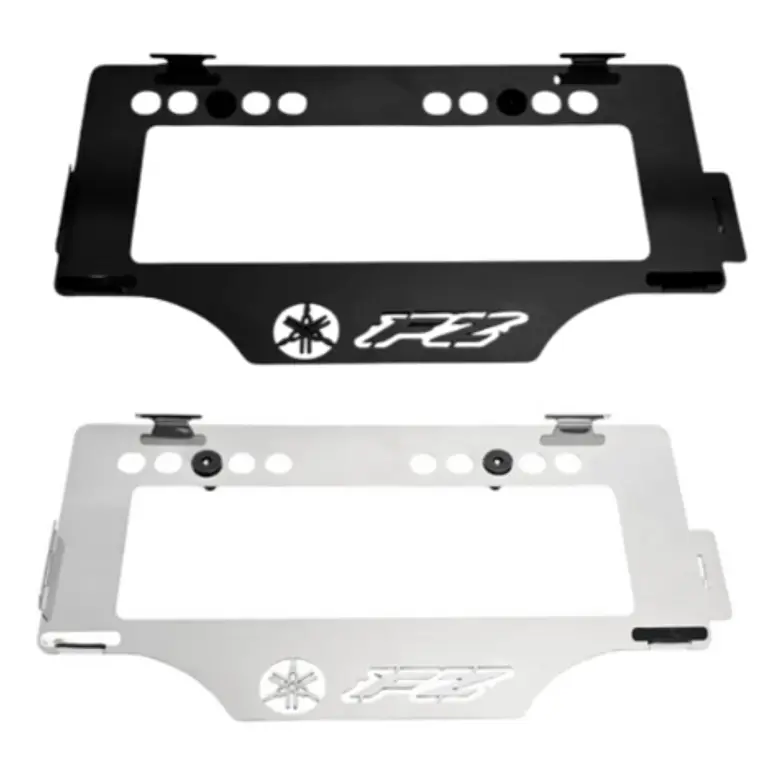 PORTA PLACA FLOTANTE FZ (CON TORNILLO Y TUERCA) PARA NO ROMPER PLACA 1