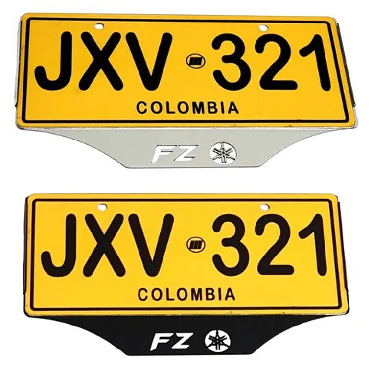 PORTA PLACA FZ 1