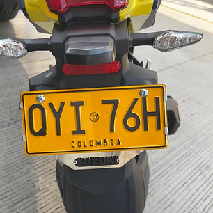PORTA PLACA SUZUKI
