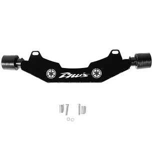 SLIDER BWS X 125 DELANTERO PLATINA