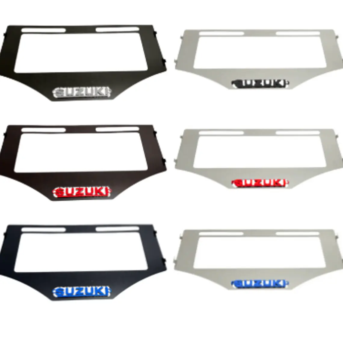PORTA PLACA SUZUKI 3D 1