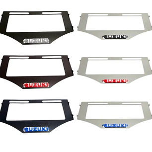 PORTA PLACA SUZUKI 3D