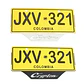 PORTA PLACA CRYPTON - Miniatura 1