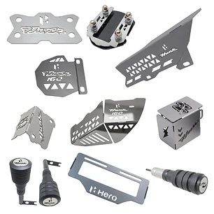 KIT DE ACCESORIOS COMPLETO HERO HUNK 160R