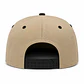 Gorra Snapback Premium MOTO9 | Beige & Negro | Bordado 3D - Miniatura 3