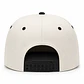 Gorra Snapback Premium MOTO9 | Blanco & Negro | Bordado 3D - Miniatura 3