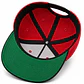 Gorra Snapback Premium MOTO9 | Rojo & Negro | Bordado 3D - Miniatura 4