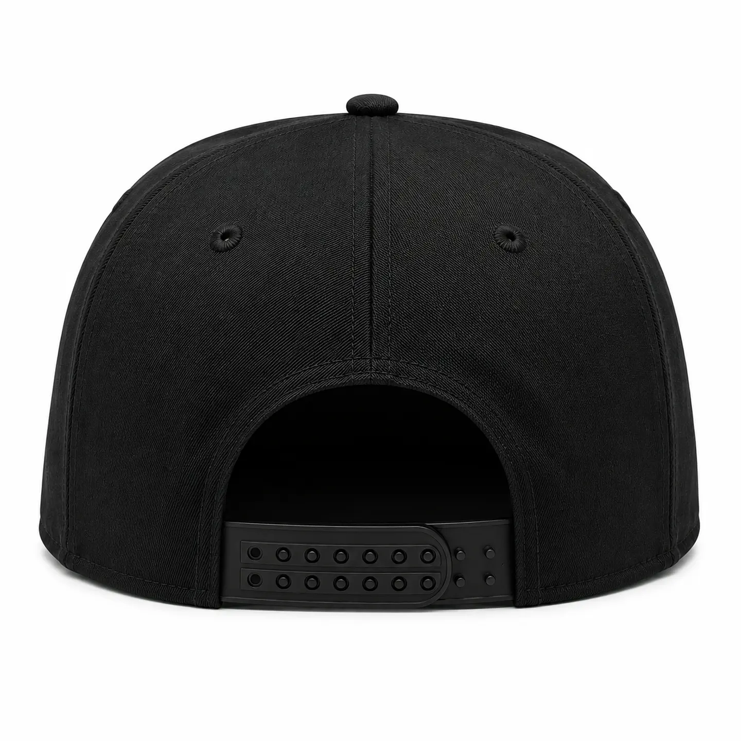 Gorra Snapback Premium MOTO9 | Negro & Negro | Bordado 3D 3