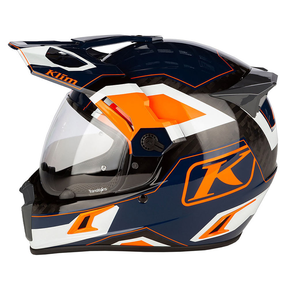 KLIM CASCO KRIOS PRO ADV KOROYD ECE / DOT STRIKING ORANGE