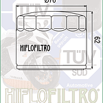 HIFLOFILTRO FILTRO DE ACEITE HF160