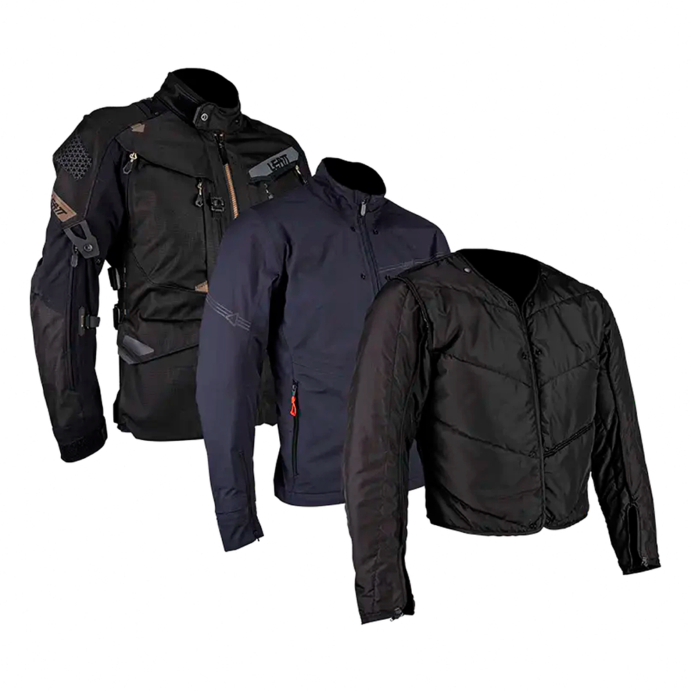 LEATT CHAQUETA MOTO ADVENTURE MULTITOUR 7.5 NEGRA