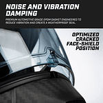 KLIM CASCO X1 ALPHA HELMET ECE/DOT GLOSS CONCEPT  PETROL - STRIKE ORANGE 