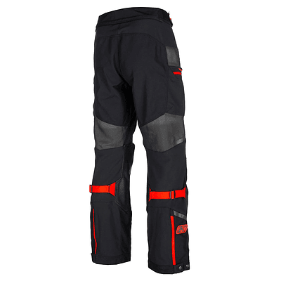 KLIM PANTALON BAJA S4 BLACK- FIERY RED