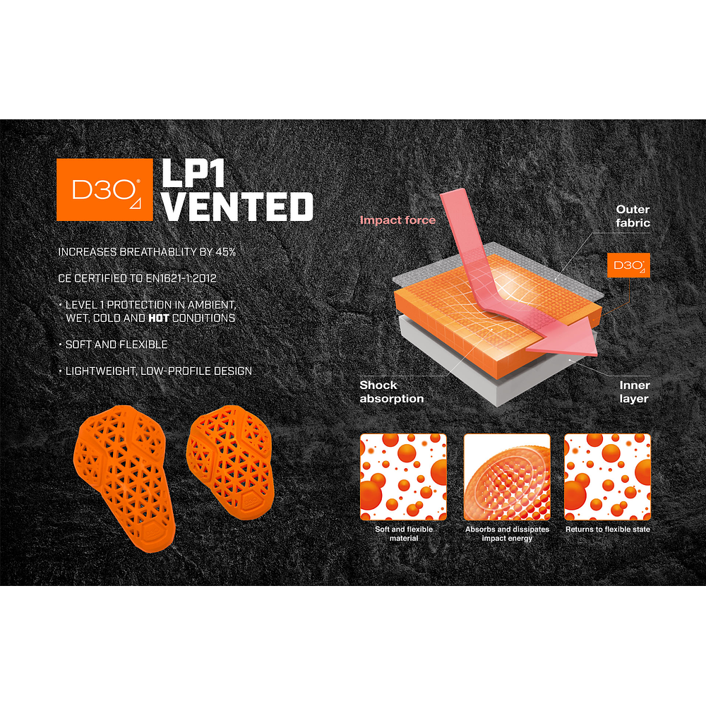 KLIM PANTALON BAJA S4 BLACK- FIERY RED