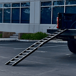 RAMPA DE CARGA PLEGABLE PARA MOTO | MATRIX A7 BLANCO NEGRO