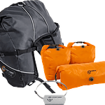 SISTEMA DE EQUIPAJE PARA MOTO GIANT LOOP GREAT BASIN SADDLEBAG NEGRO