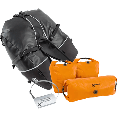 SISTEMA DE EQUIPAJE PARA MOTO GIANT LOOP COYOTE SADDLEBAG NEGRO