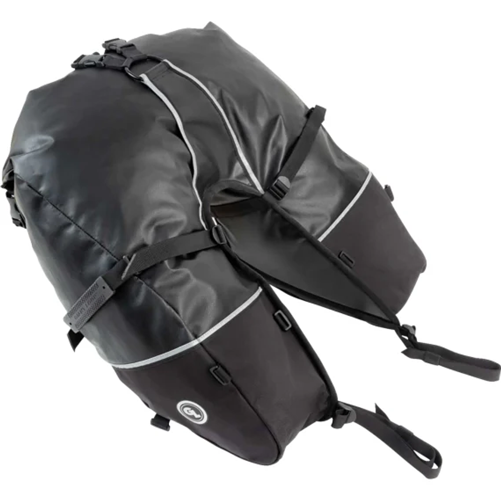 SISTEMA DE EQUIPAJE PARA MOTO GIANT LOOP COYOTE SADDLEBAG NEGRO