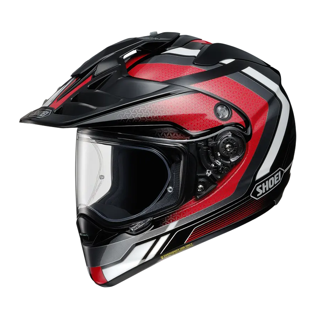 CASCO DE MOTO SHOEI HORNET ADV RED / BLK