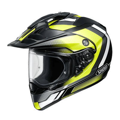 CASCO DE MOTO SHOEI HORNET ADV HI-VIS / BLK