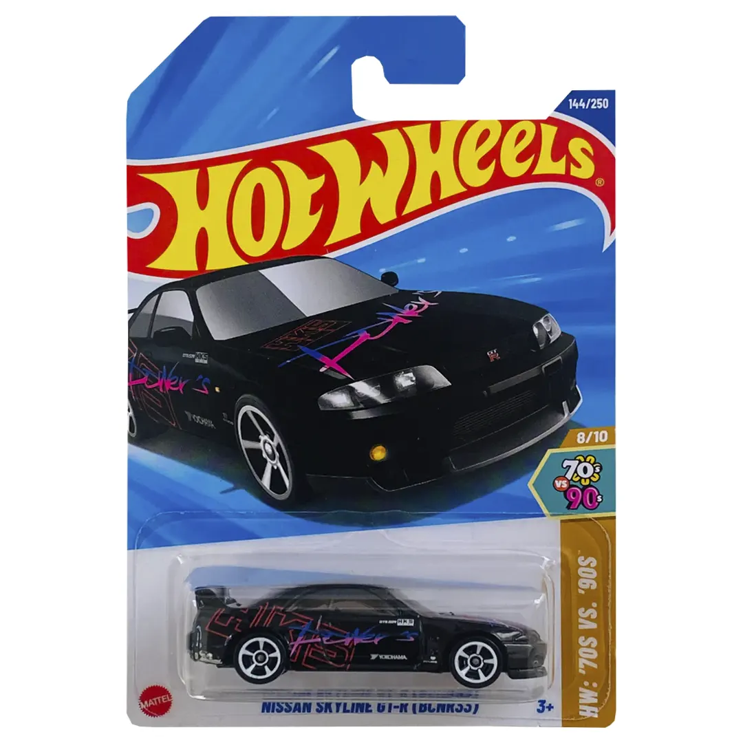 HOTWHEELS HW: 70´S VS . 90´S NISSAN SKYLINE GT-R (BCNR33)