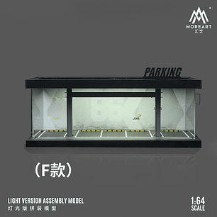 F-style Theme Parking  Lot Lighting Edition  Assembly Scene