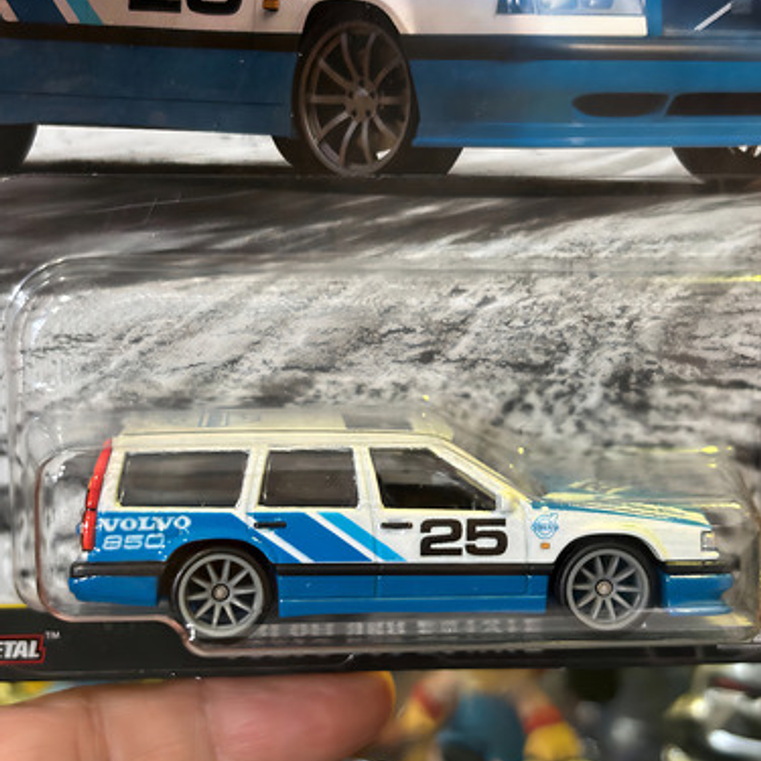 Hot Wheels Fast Wagons Volvo 850 Estate Color Blanco 2
